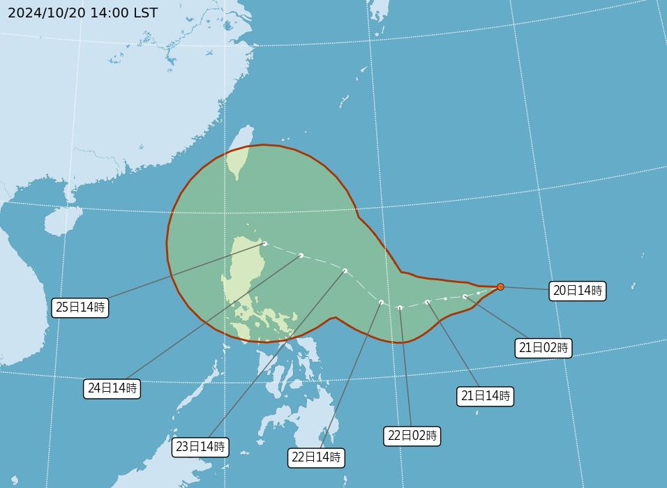 下週颱風「潭美」恐形成！專家曝「行徑路線」：影響台灣機率偏高