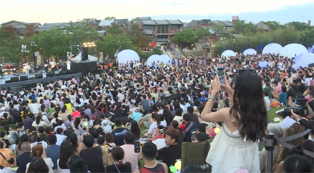 宜蘭傳藝園區夕情人節活動 邀告五人開唱吸引1.3萬名粉絲