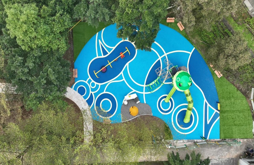 百福公園兒童遊戲場開放 連假期間歡迎大小朋友同遊