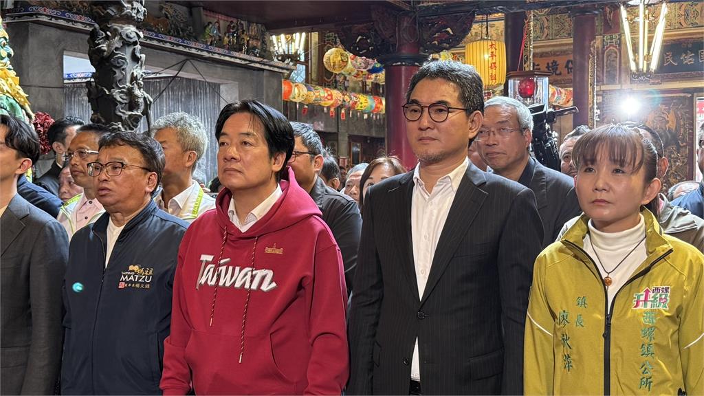 快新聞/人氣夯!走訪雲嘉發放福袋 賴總統示警:中國併吞台灣企圖未改變