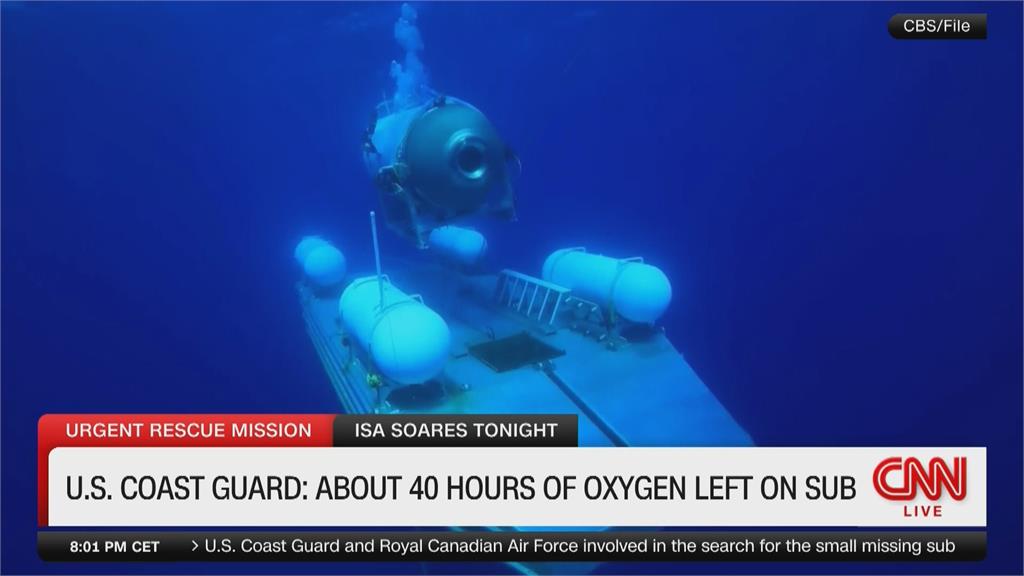 鐵達尼號觀光潛水器失聯　搜救團隊聽到敲擊聲