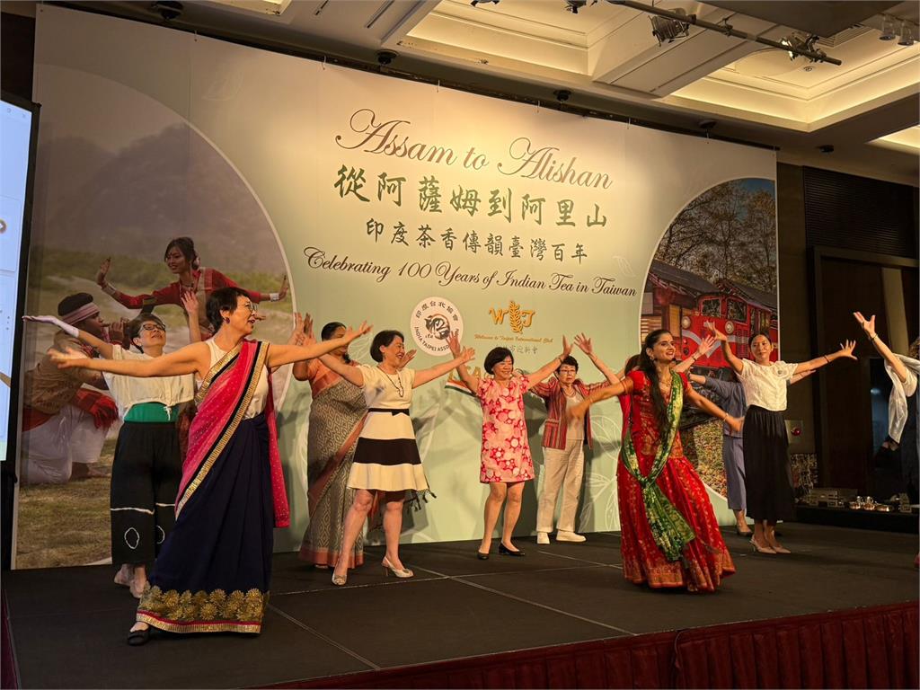 快新聞/茶香百年傳韻台灣 WTIC與印度代表處共辦文化茶會