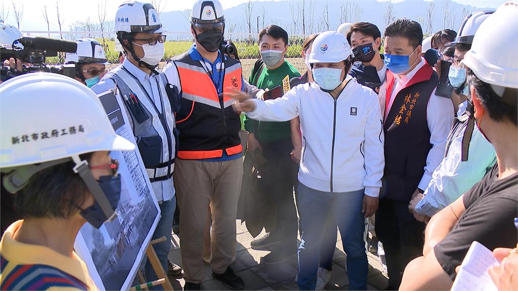 視察三鶯大橋改建 侯友宜宣布1/15主橋通行