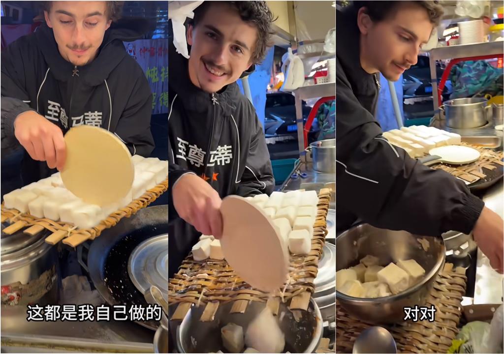 好萊塢男星突現身中國「賣霉豆腐」！還爆粗口嗆客人「你什麼意思」畫面全被拍