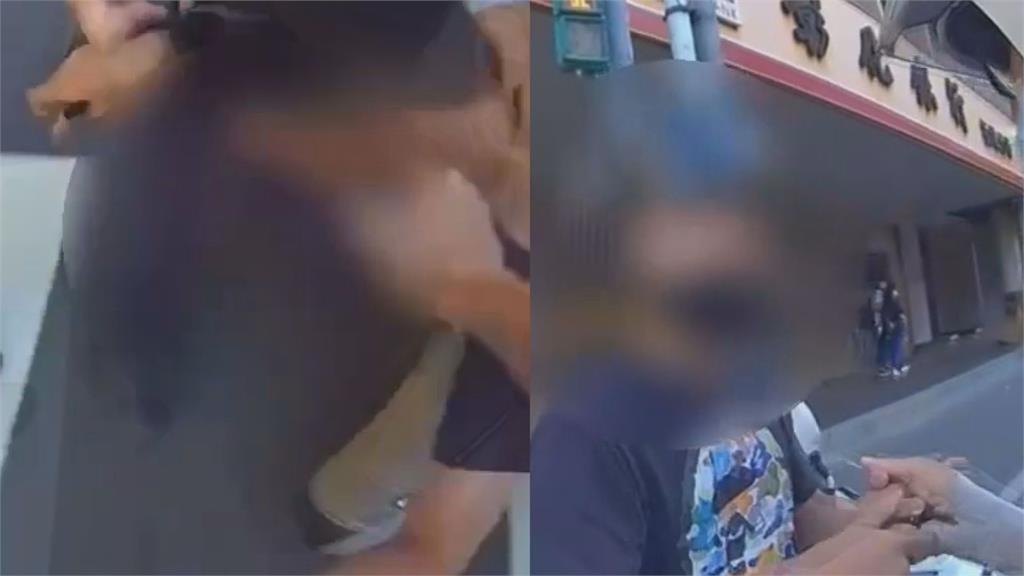 無照上路被逮!騎士狂跳針嗆「打給我爸」 拒配合還咬傷員警