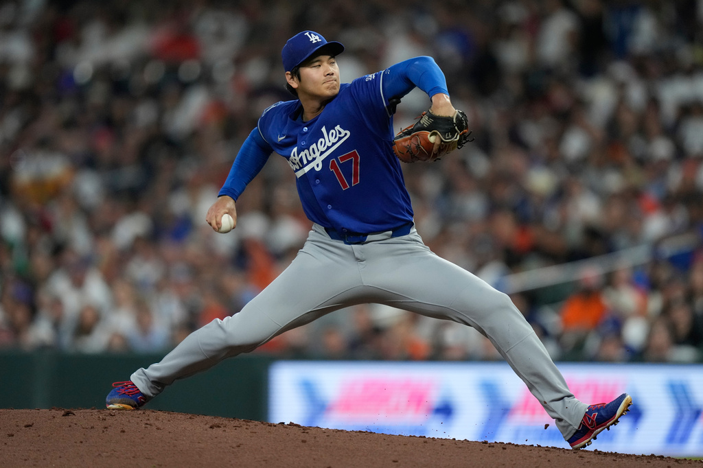 MLB(影)／「投手大谷」太猛、「打者翔平」熄火！日本媒體熱議：是否有受傷疑慮