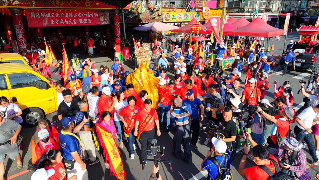 全台唯一海陸聯合遶境「蘭陽媽祖文化節」正式啟航