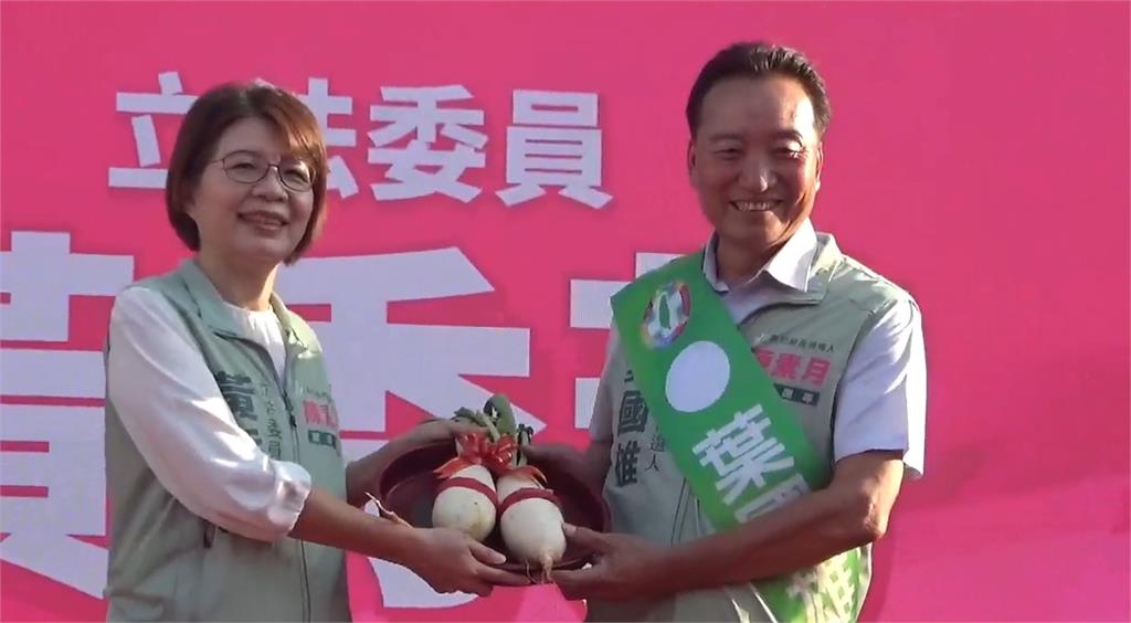 民進黨彰化隊拚全壘打！　陳素月助攻秀水鄉長參選人葉國雄