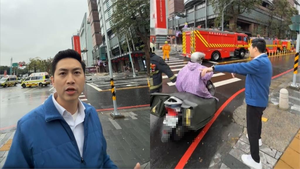 台中新光三越氣爆釀4死20傷!廖偉翔開直播遭炎上 吳靜怡一句話怒嗆