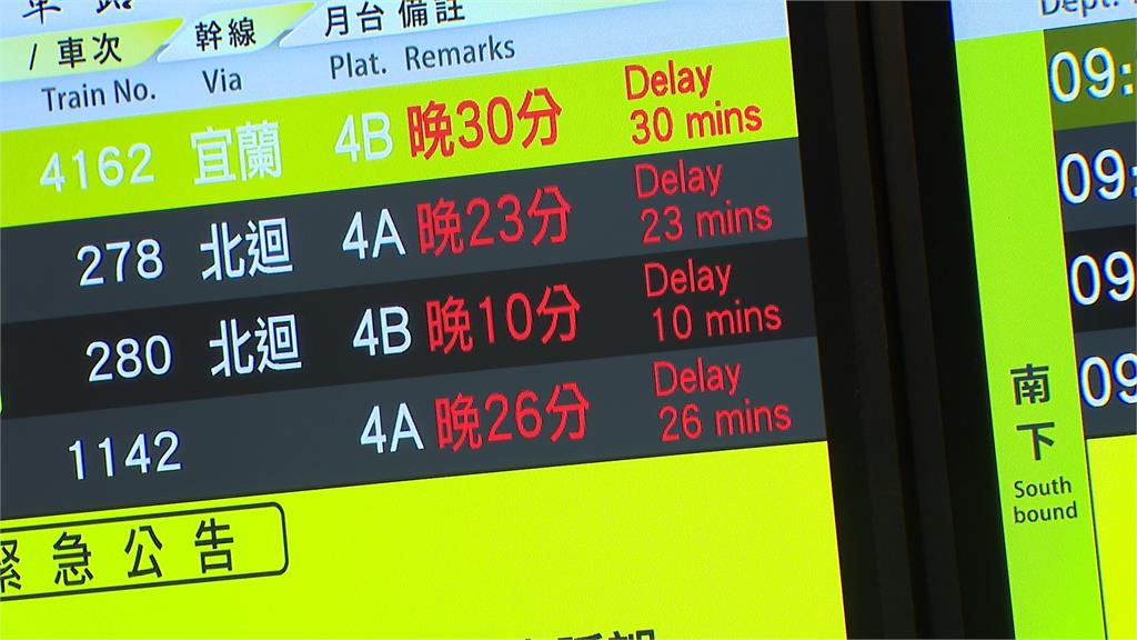 台鐵又出包！列車卡中性區間　上班族「延誤近１小時」氣炸