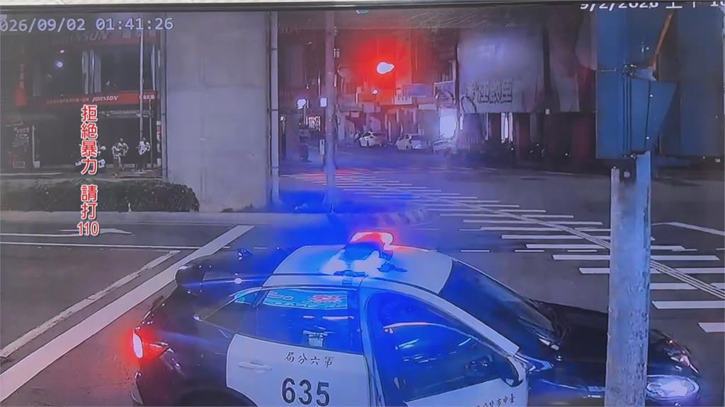台中又現「惡煞」當街打人　疑不耐行人過馬路下車圍毆