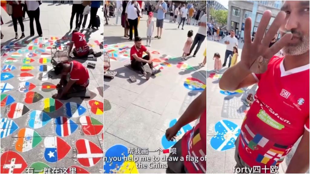 中國人遊歐「求抹掉台灣國旗」換五星旗！1500元「買尊嚴」當場縮了