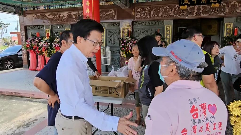 丹娜絲重創台南！綠委郭國文忙救災　坦言：完全是不同考驗