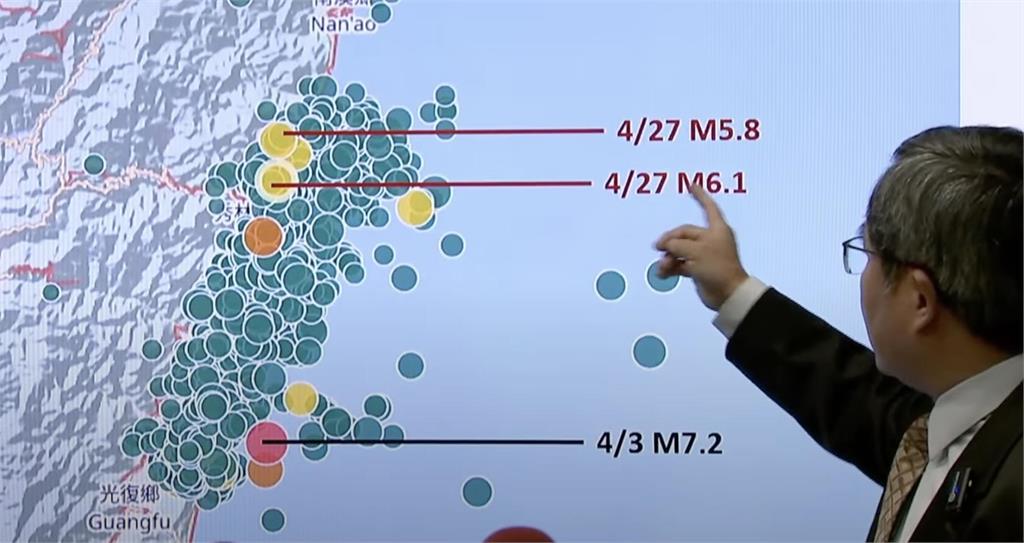 快新聞／今凌晨「連2地震」規模最大6.1　氣象署：皆是403花蓮餘震