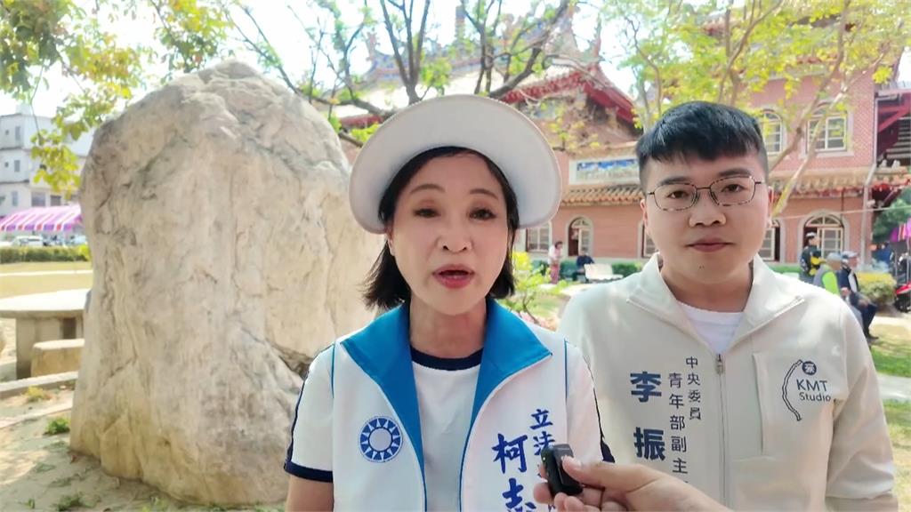 憂鄭麗文紅統色彩影響選情　藍選將看板未合體主席