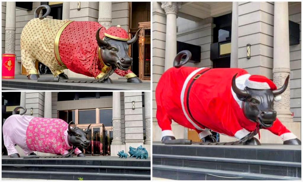 竹北「變裝牛」離家4年回歸！　披上玫瑰金戰袍再掀話題