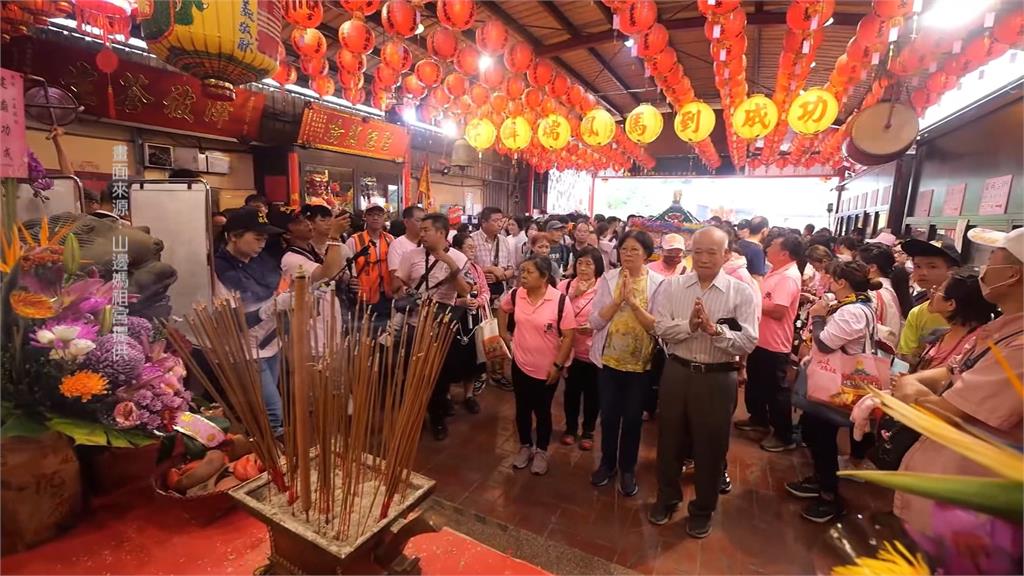 苗栗後龍山邊媽祖新家動工　上百尊神像「回娘家」共襄盛舉