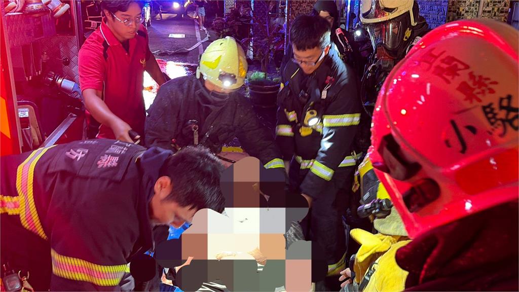 最新／宜蘭深夜大火！38歲男受困2樓「全身45％二度燒燙傷」