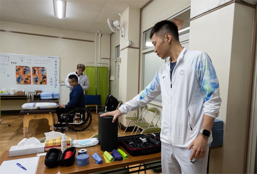亞帕運／部長李洋再度親飛名古屋！視察台灣代表團中繼站 期勉做選手堅強後盾