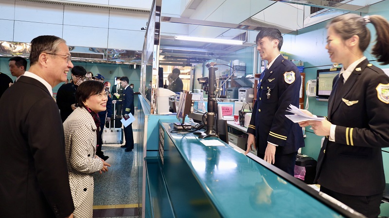快新聞/因應春節出入境尖峰! 內政部「增派替代役人力」協助桃機安檢
