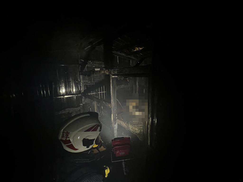 快新聞/雲林二崙鐵皮屋暗夜祝融 77歲婦行動不便命喪火窟