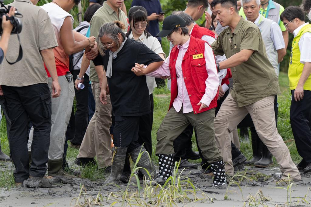 花蓮海量物資「遭擅自掛名蕭美琴」！副總統親揭「真相大反轉」：本來有點怨他…
