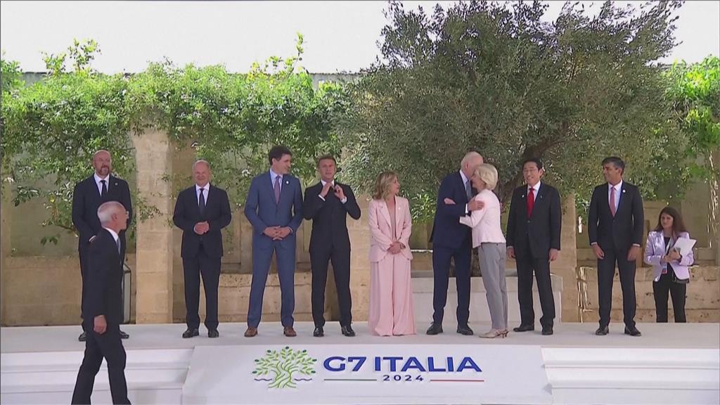 G7峰會義大利登場 7國將提供烏克蘭500億美元貸款