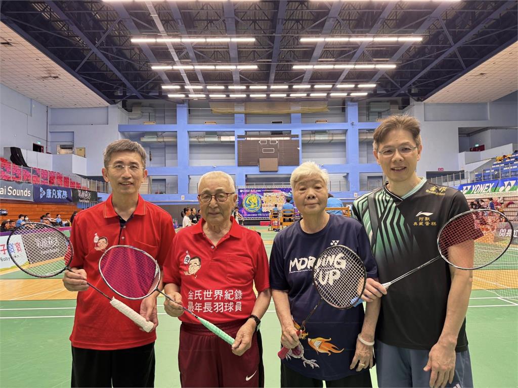 世壯運/全球最高齡羽球選手登國際舞台!104歲林友茂證明「活到老動到老」不是口號