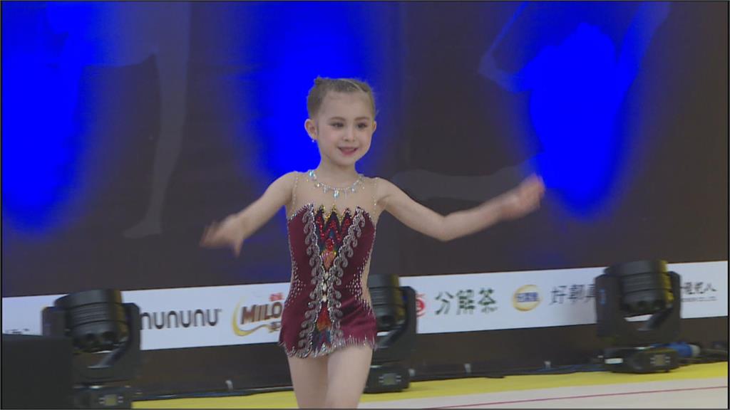 瑞莎致力推廣台灣體操　大女兒開幕表演吸睛