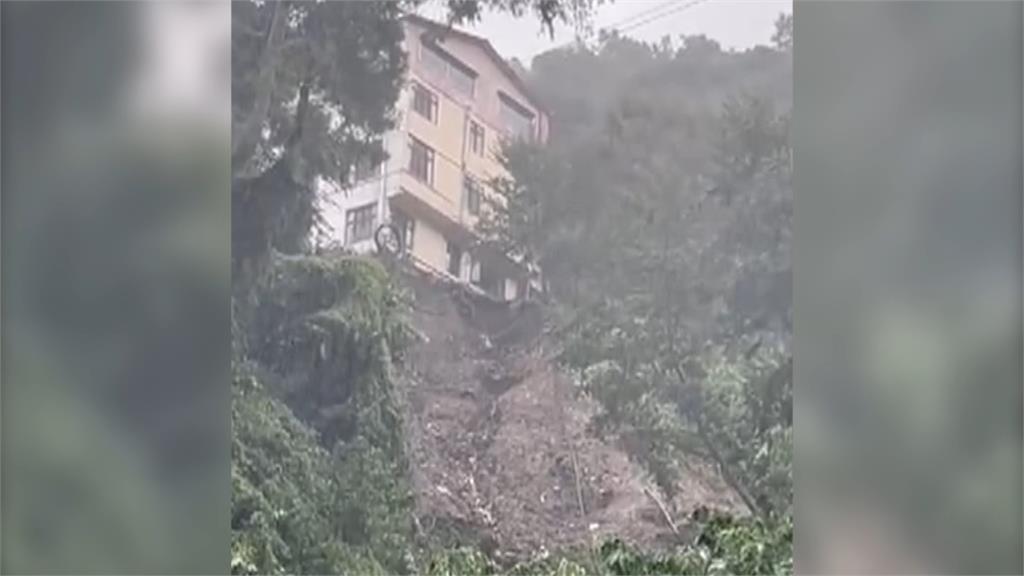 大雨沖刷溫泉飯店地基遭掏空　員工全數提早撤出