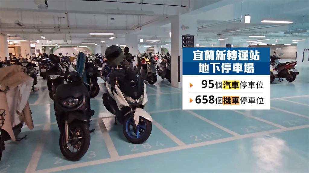 宜蘭新轉運站停車場易釀摔車 縣府急封車道一天改善