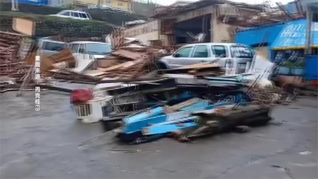 小犬重創蘭嶼1008戶未復電 台東縣長宣布房屋受災每戶發5000元