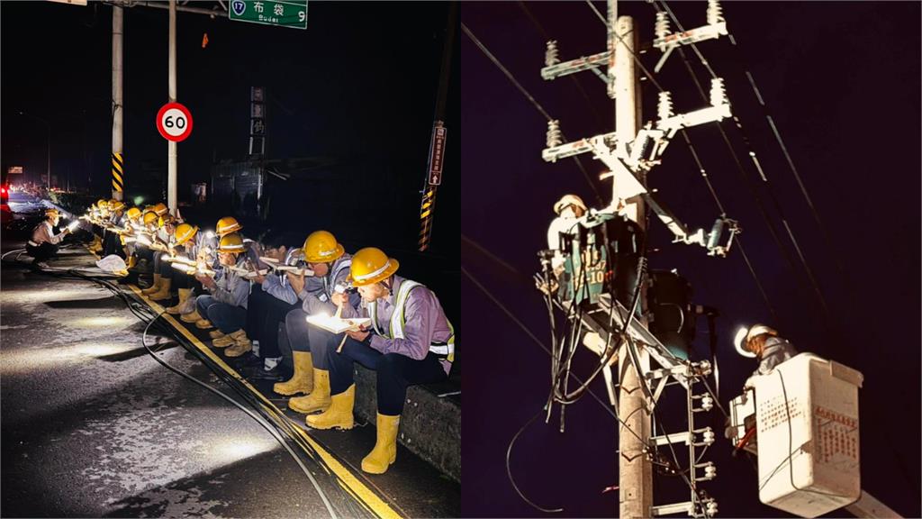 台電哀求藍委:別再傷害搶修弟兄!賣命救災照「遭酸情勒」他怒轟無良立委