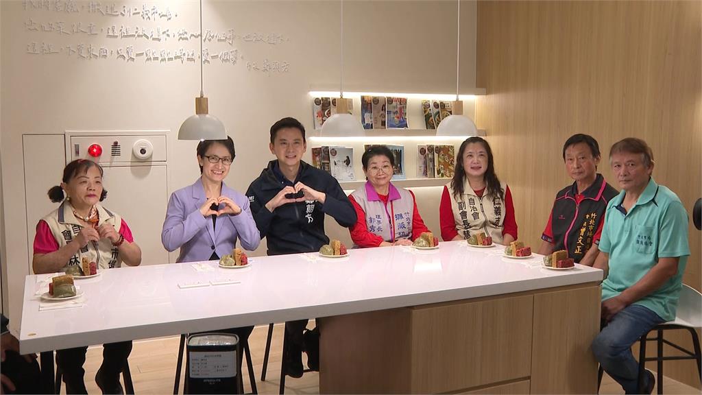被點名2026參選新竹縣長　鄭朝方同框蕭美琴逛傳統市場