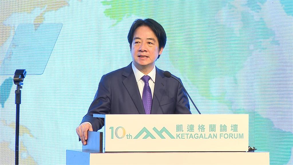 賴清德同台美眾院外委會榮譽主席　重申不接受統戰滲透