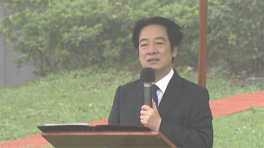 快新聞／出席鄭南榕殉道37週年活動　賴清德喊話：和平不可能靠獨裁者賞識