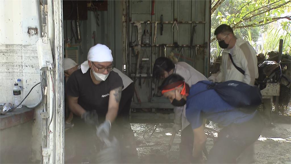 光復鄉重災清出5586噸垃圾　堆積成山恐成隱患