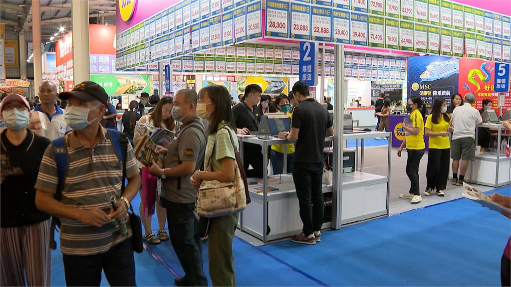 看準中部消費力推「台中出發」 台中國際旅展開幕!民眾搶好康
