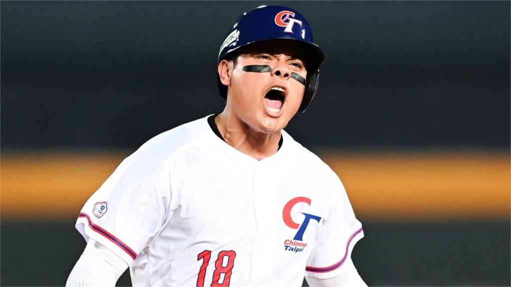 張育成砲火更勝大聯盟球星!獲選A組預賽MVP 經典賽/敬禮!張育成打擊砲火更勝大聯盟球星 獲選A組最有價值球員