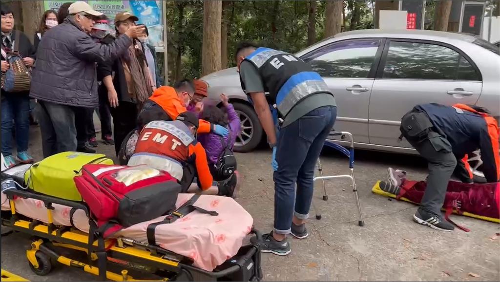 台南「小陽明山」停車場傳車輛暴衝　駕駛高齡80歲