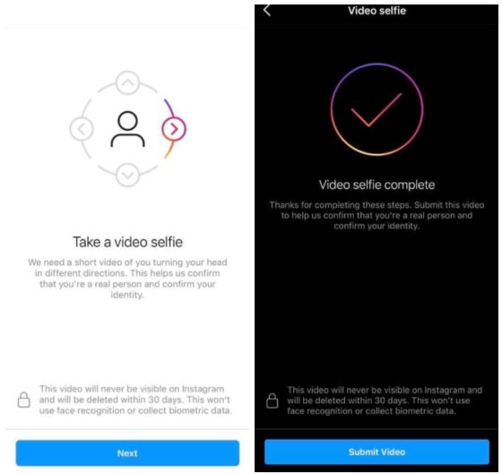 IG要求用戶「錄影自拍」驗證真人身份　網友氣炸：說好不搜集臉部資料