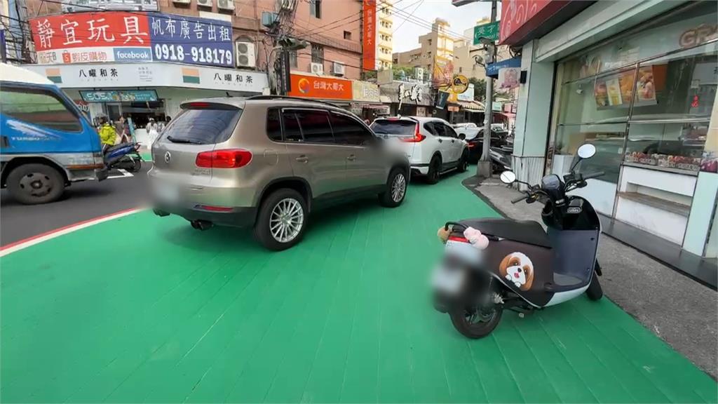 靜宜大學商圈人行道增設計畫 在地業者反彈:已經很難停車了
