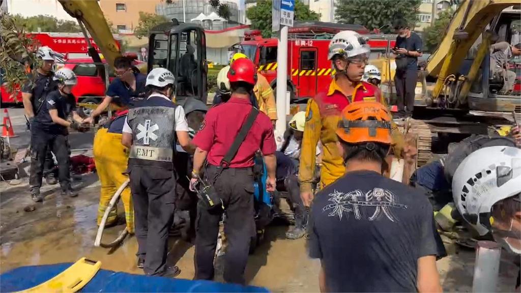 下水道接管作業土石崩落!工人遭活埋身亡 勞工局:雇主有缺失勒令停工