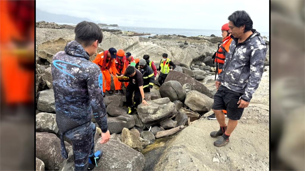 花蓮男子疑因浪襲失足落海! 海巡搶救仍送醫不治