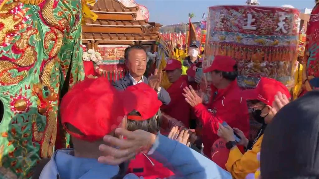 迎天后級貴賓! 三尊媽祖蒞臨台灣燈會現場