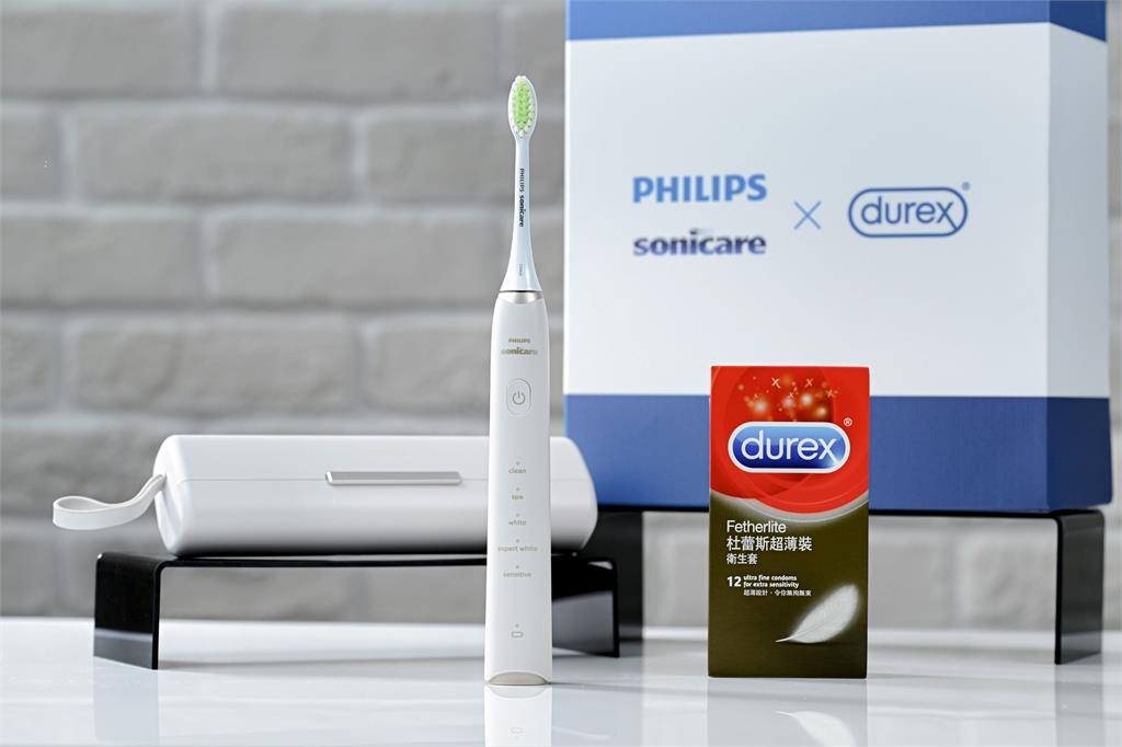 終結親親口臭危機 飛利浦Sonicare X杜蕾斯Durex情人節限定聯名組合