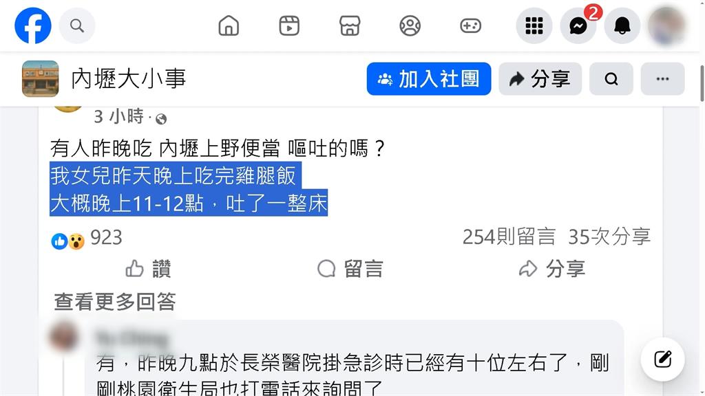 吐了一整床!內壢烤肉飯疑食物中毒 61人上吐下瀉「店家勒令停業」