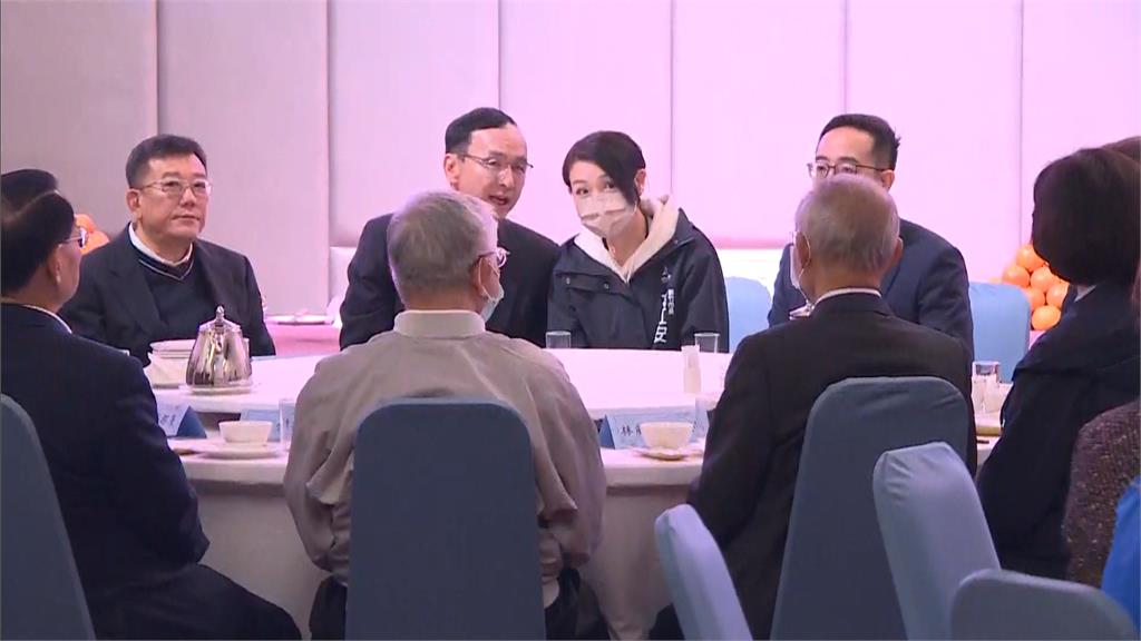 新竹正式藍白合？　朱立倫、高虹安同場黨部團拜
