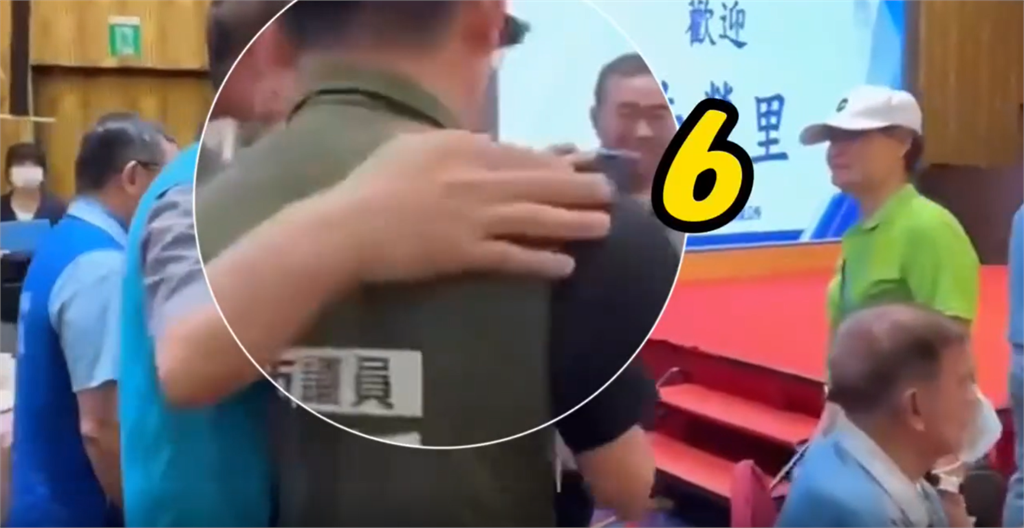 快新聞／「鴨霸」蘇貞昌拍李四川肩2下？卓冠廷反曬影片：你拍我6下咧！