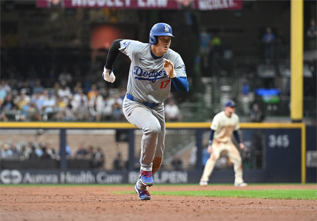 MLB（影）／跑跑跑～向前跑！大谷翔平單場3盜壘　趕進度44轟46盜